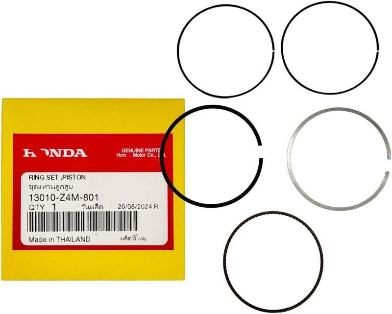 KINDZA Piston Ring Set 13010-Z4M-801 (Std) for Honda GX160 EU3000 FC600 - Image 1